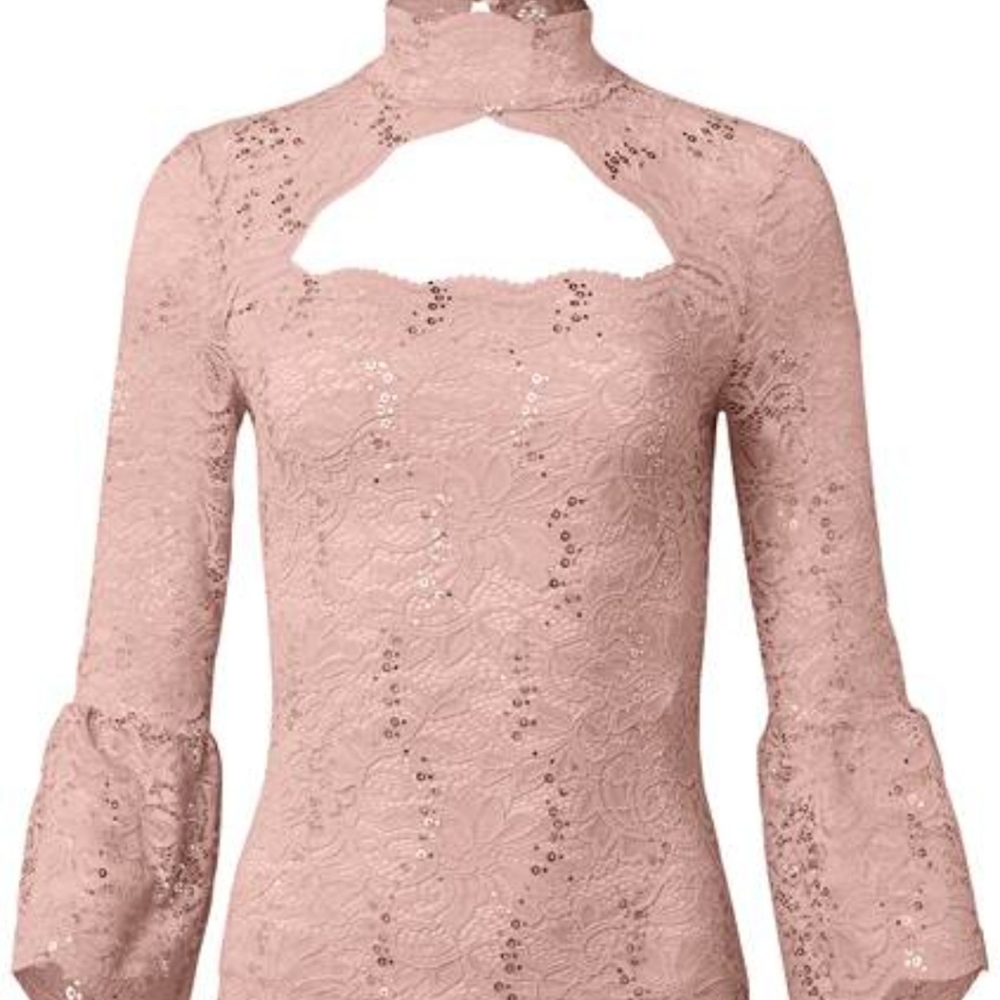Venus NWT sequin Top L or size 14 fits tight